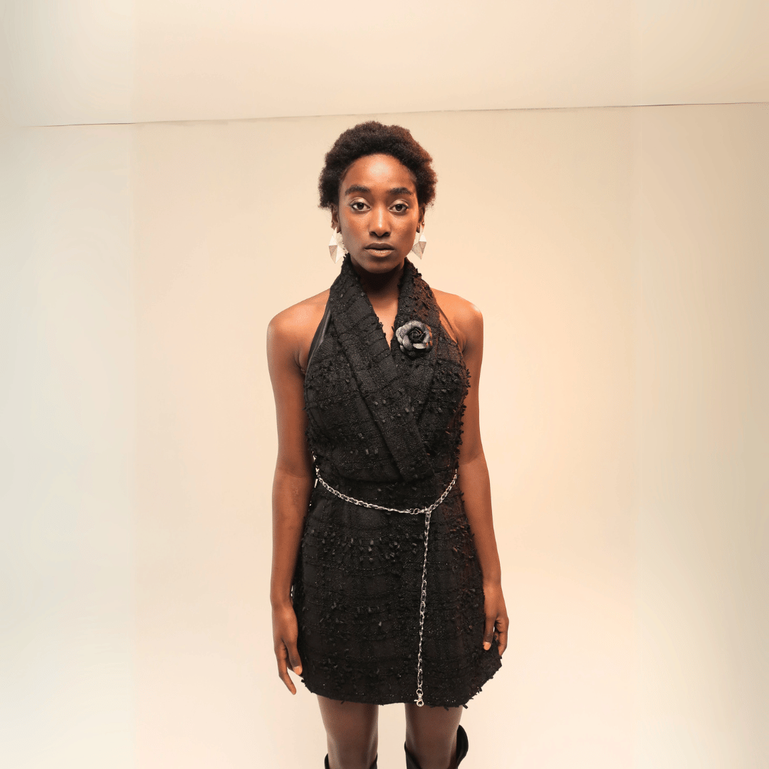 Chenille Rose Vest