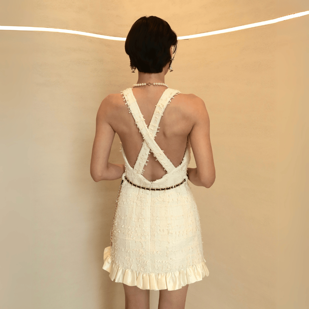 Chenille Rose Vest
