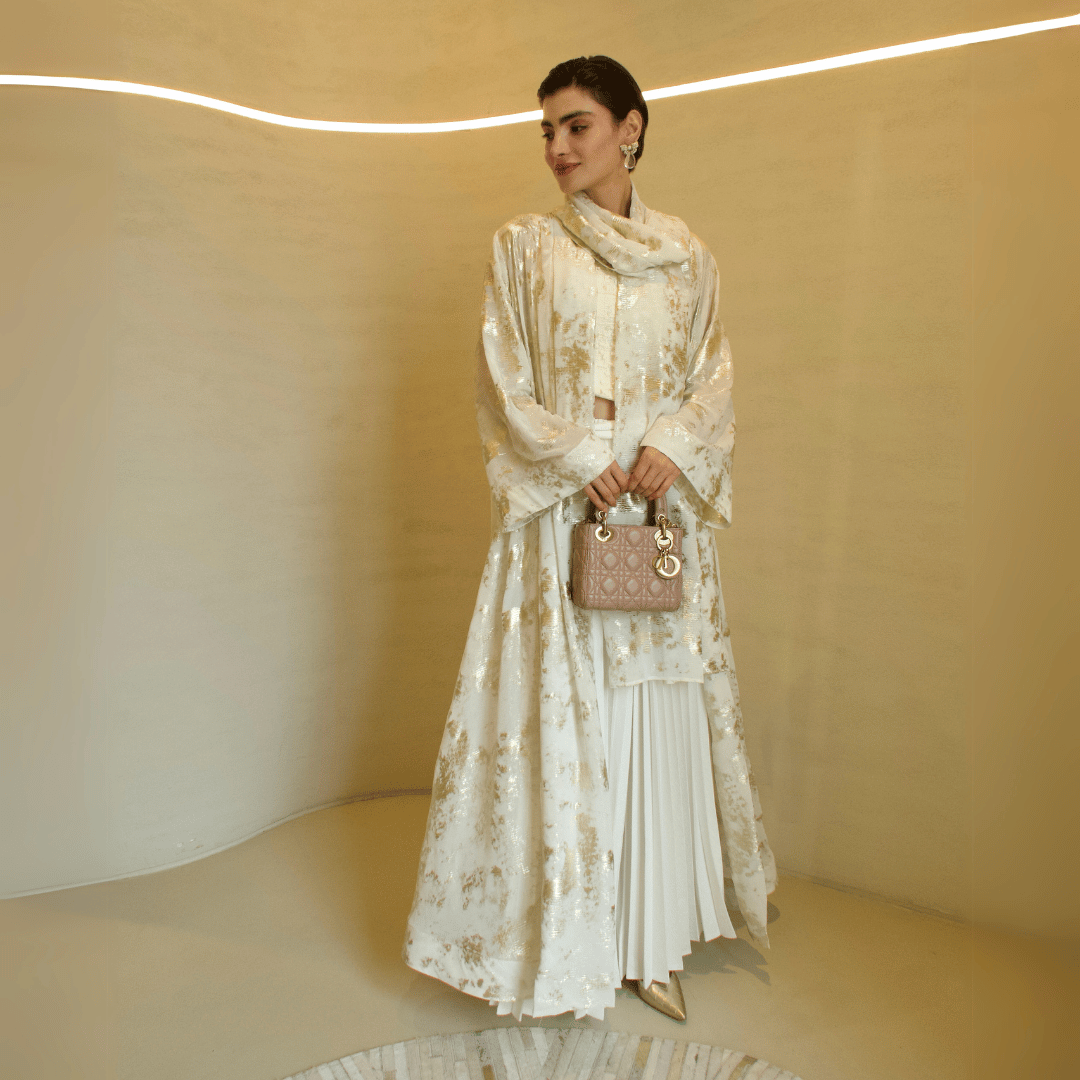 Goldbeaten Abaya