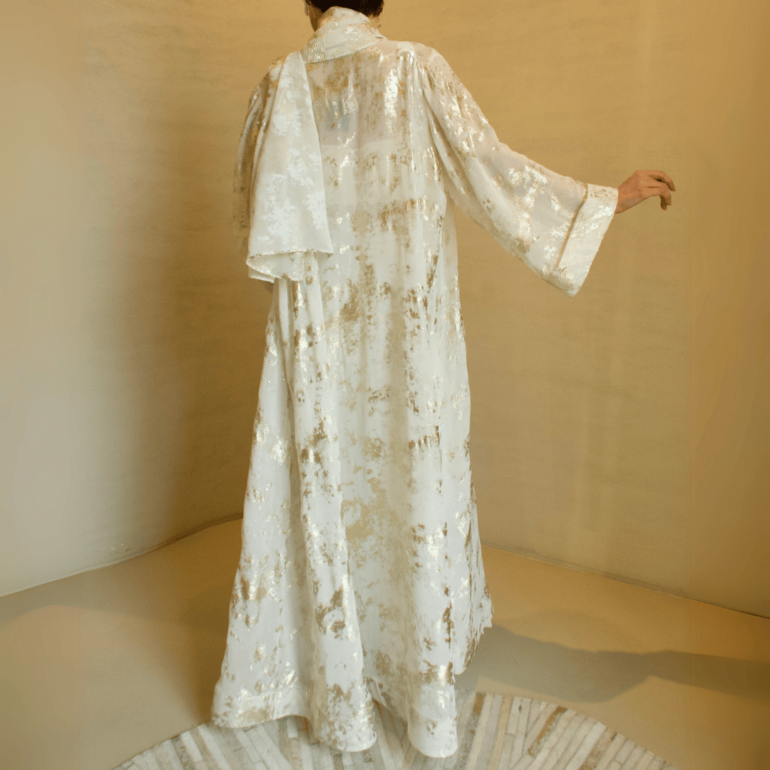 Goldbeaten Abaya