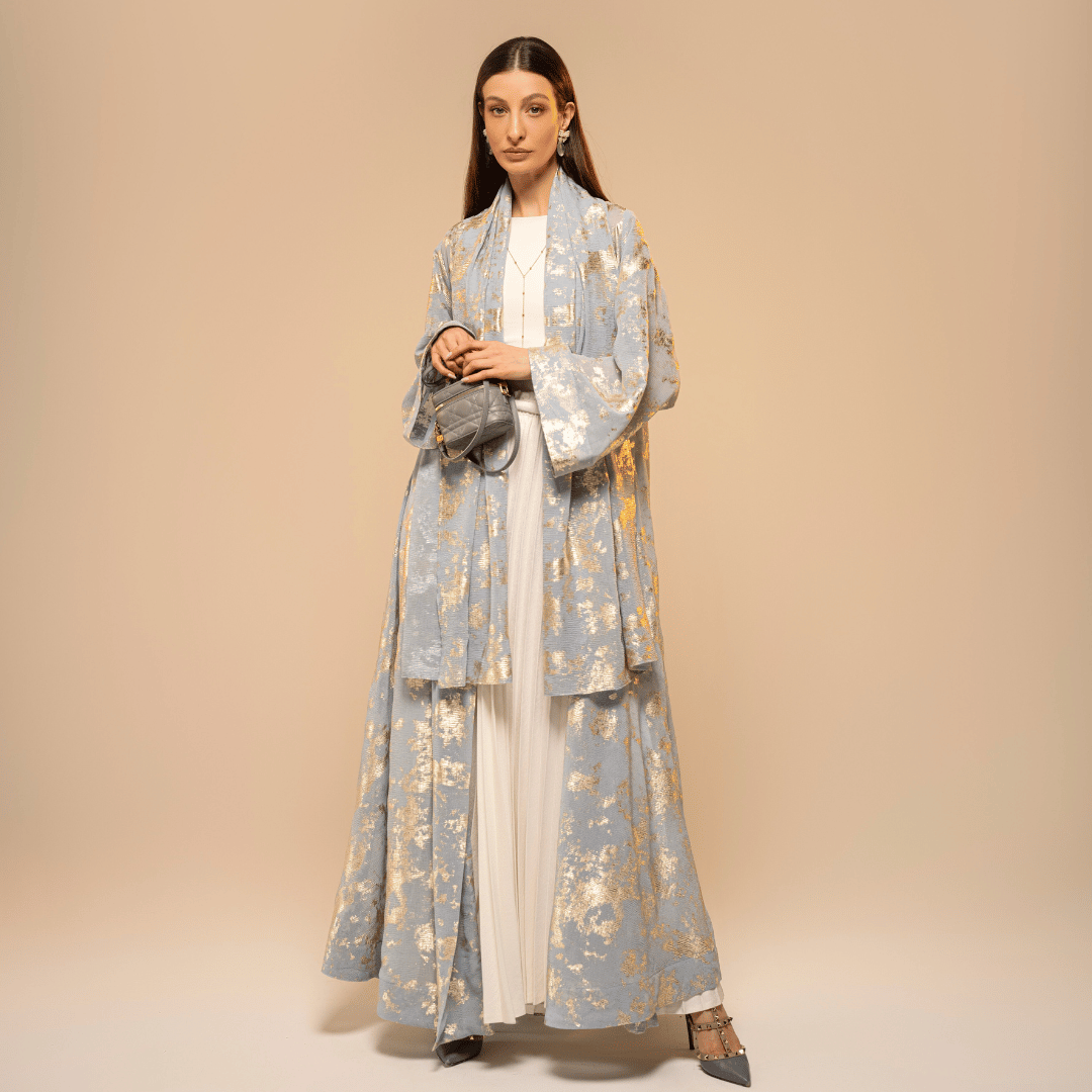 Goldbeaten Abaya