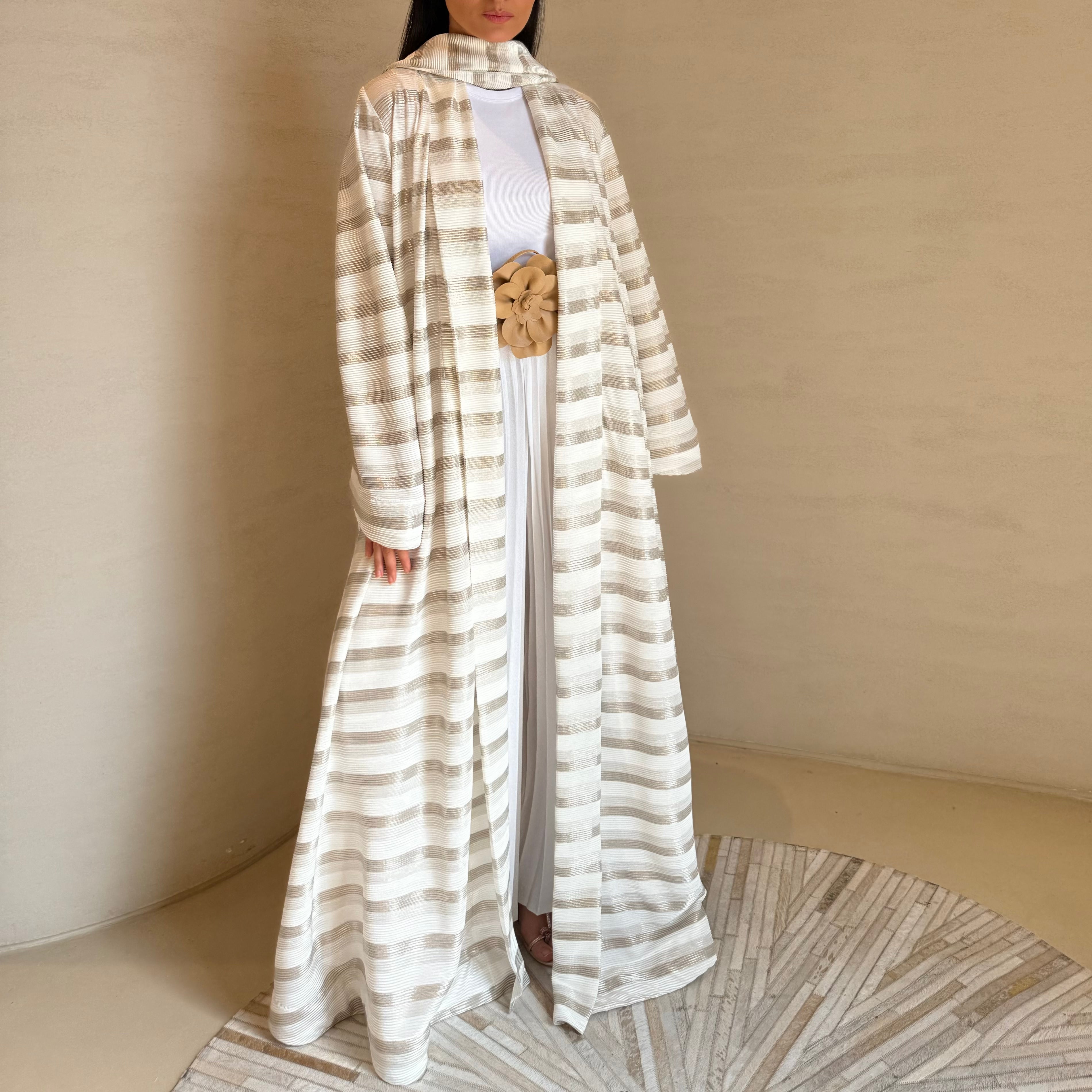 Stripy Abaya