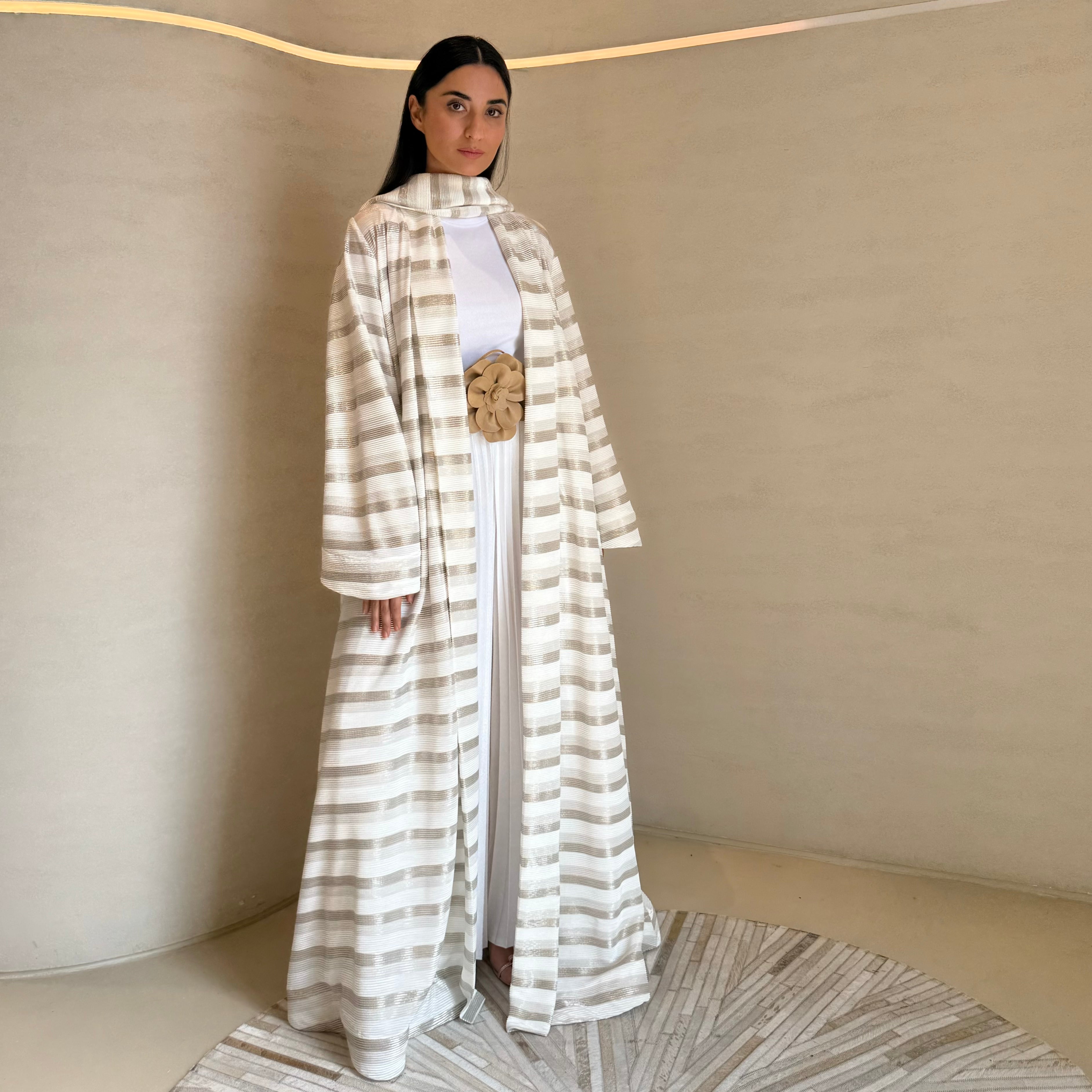 Stripy Abaya