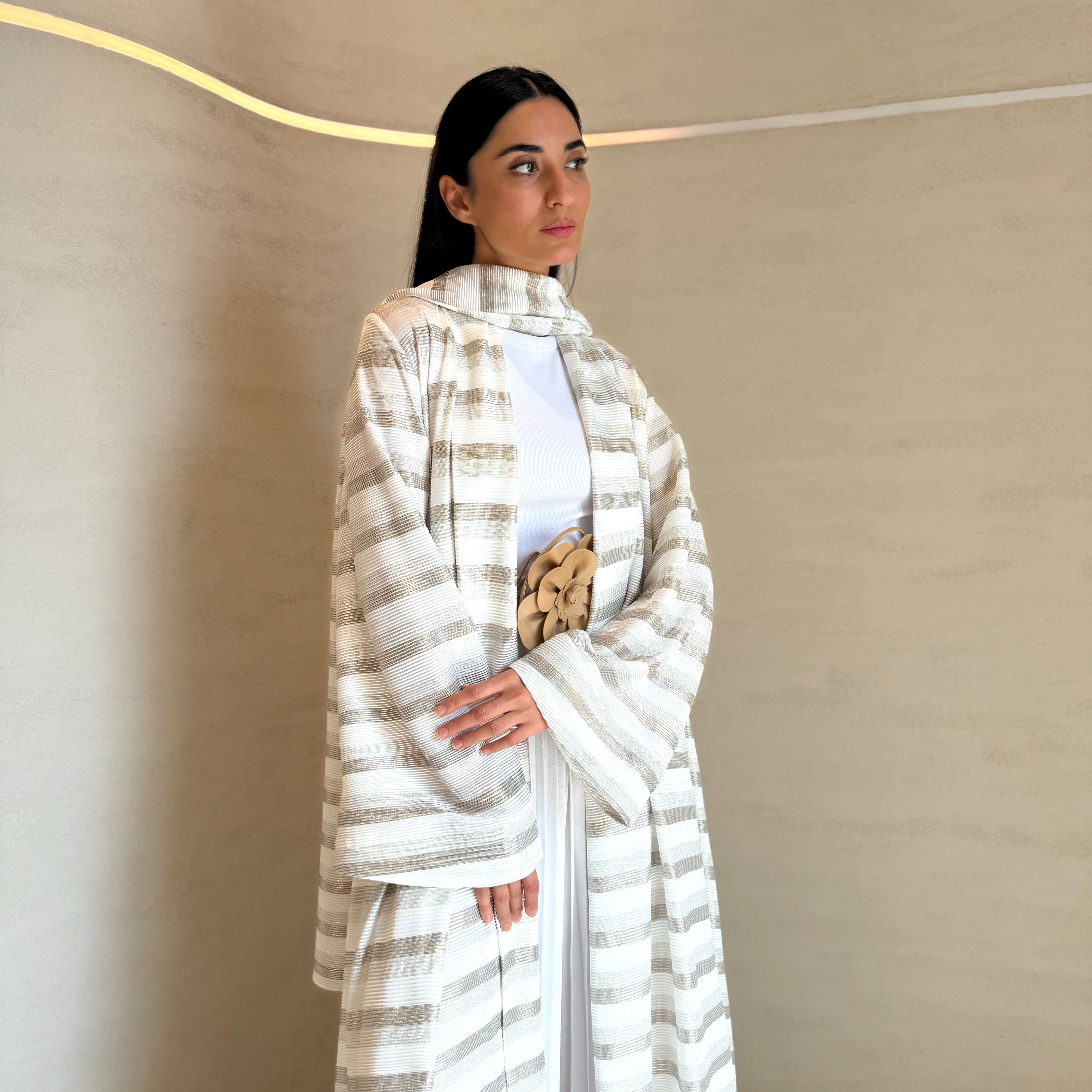 Stripy Abaya