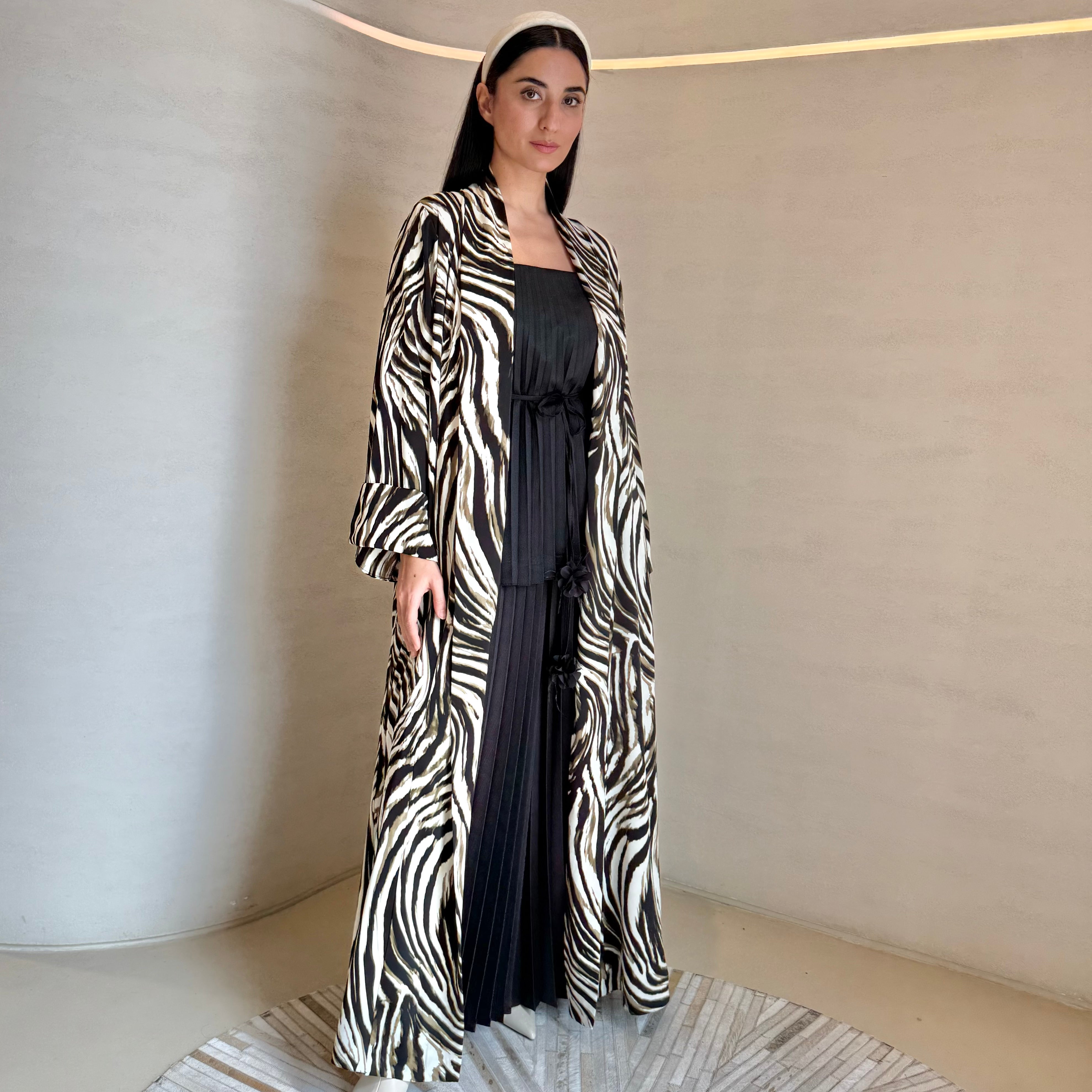 Zebra Abaya