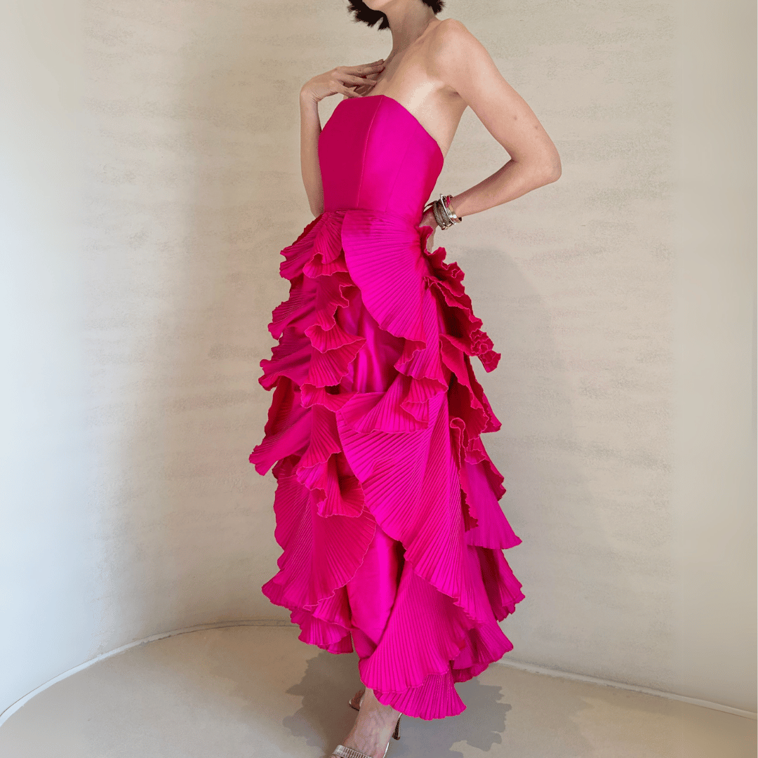 Long Butterfly Dress