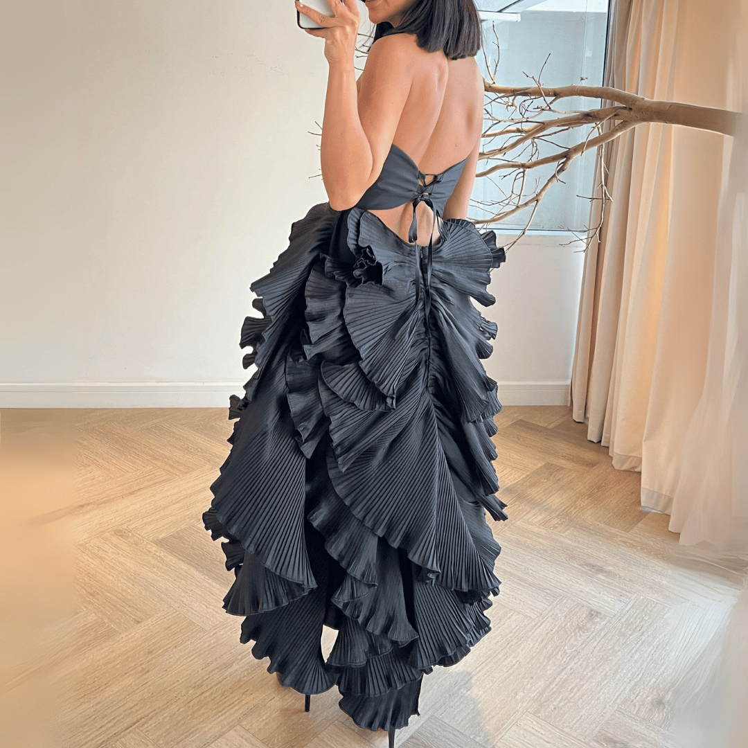 Long Butterfly Dress