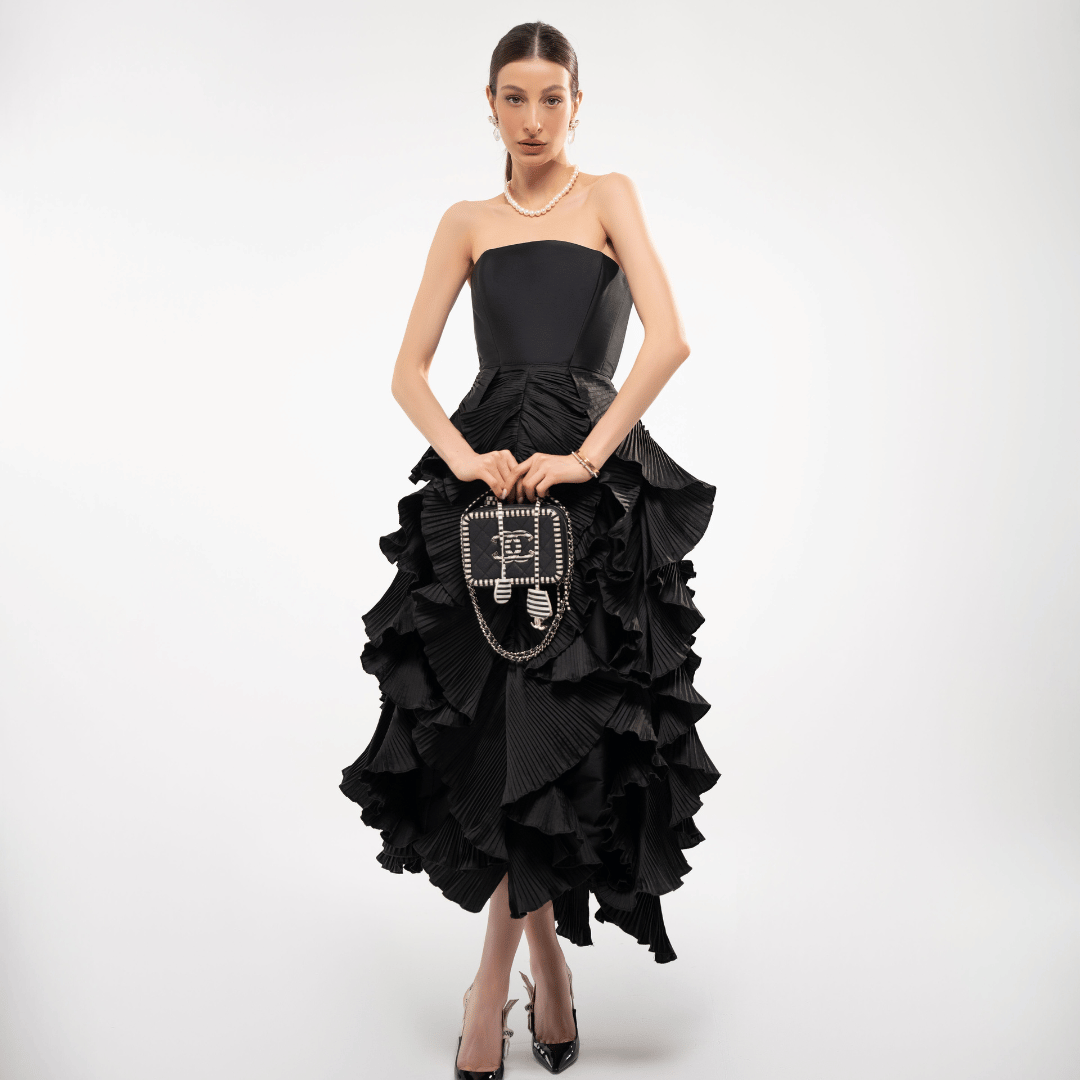 Long Butterfly Dress