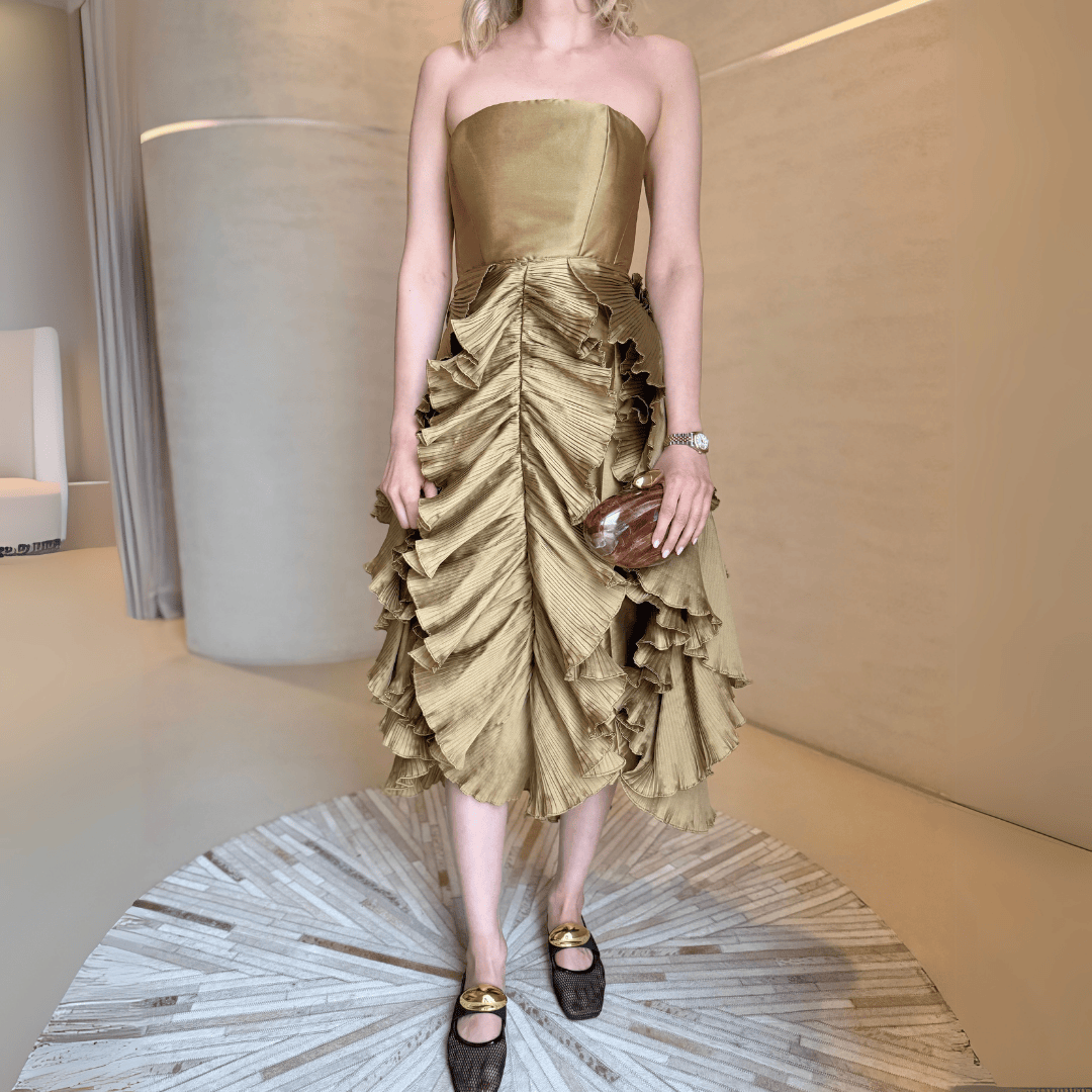 Long Butterfly Dress