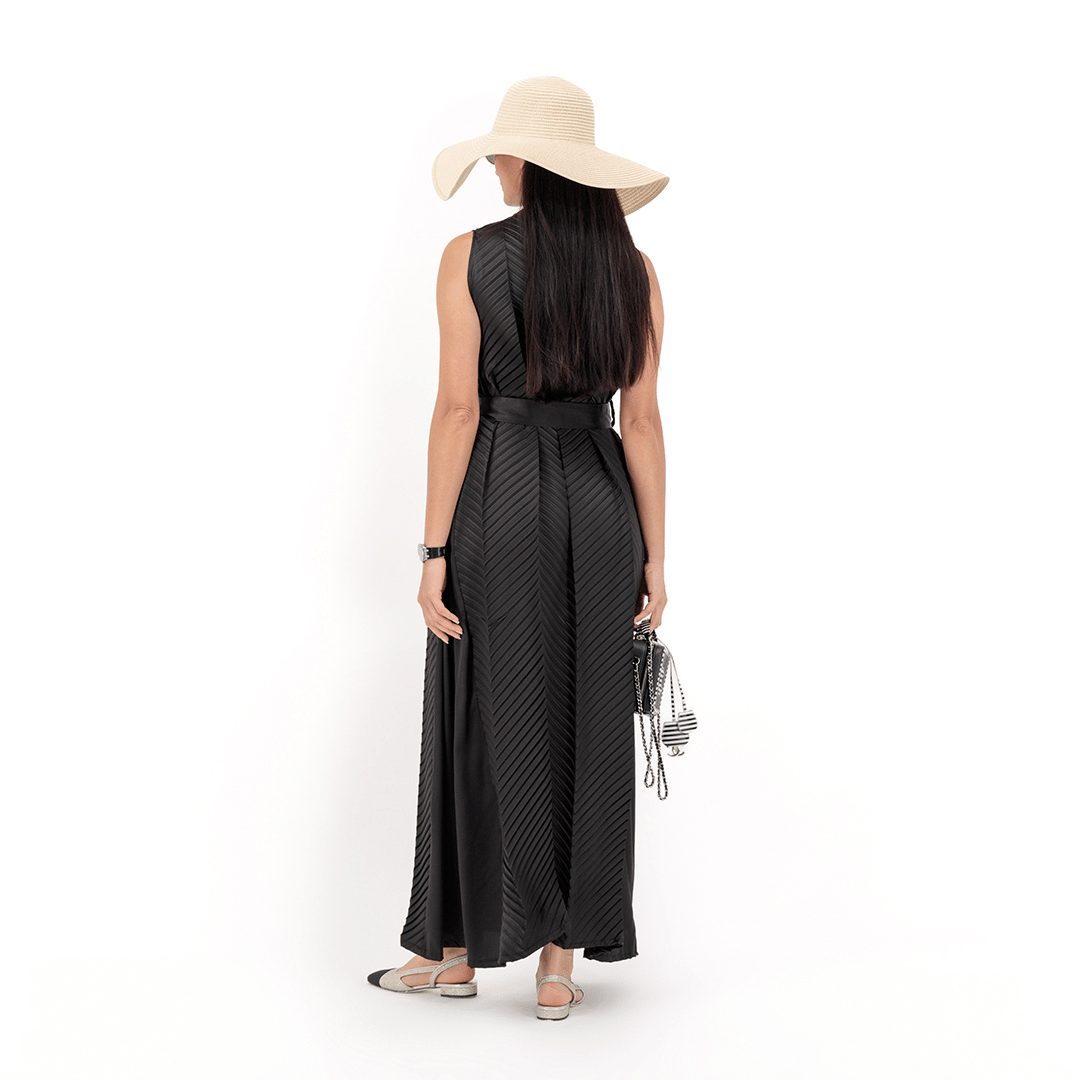 Silk Linear Dress