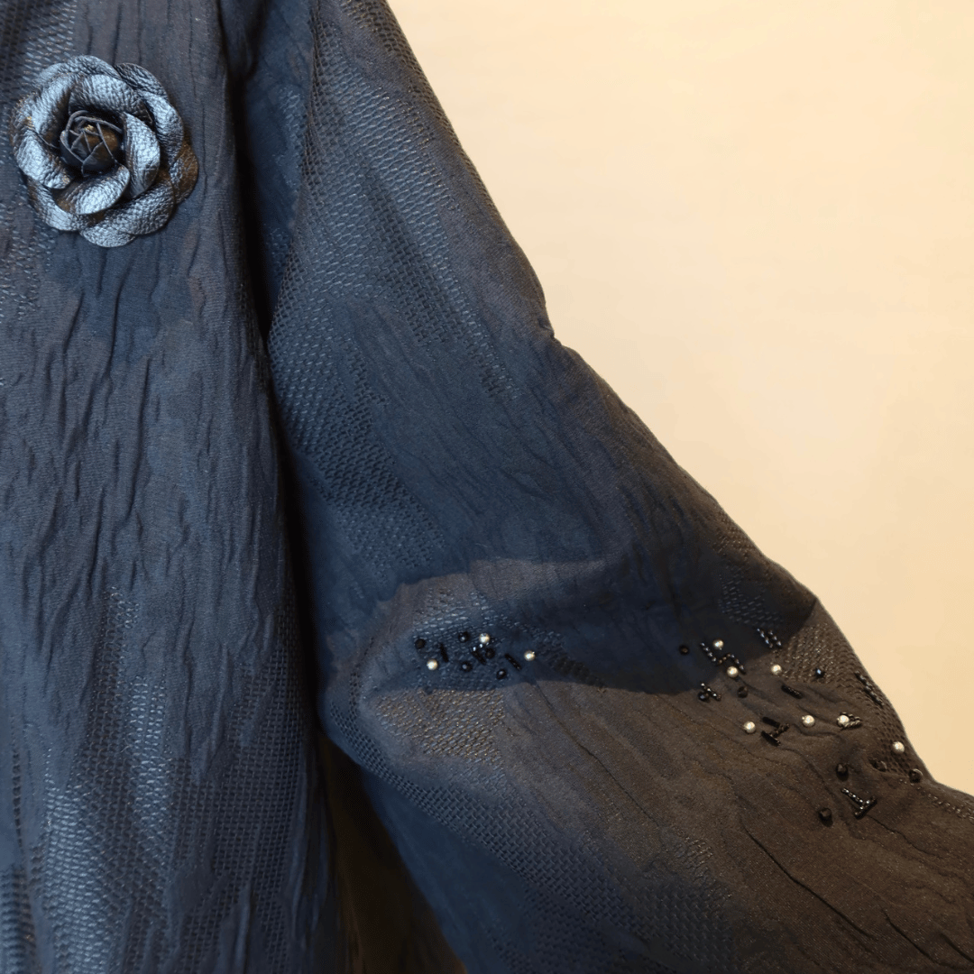 Stone Jacquard Abaya