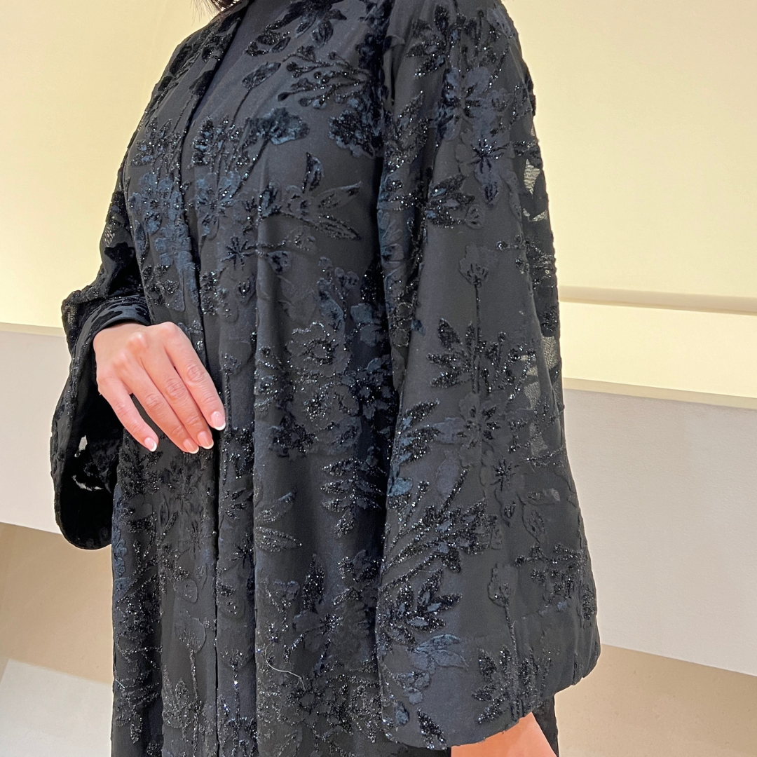 Velvet Shine Abaya