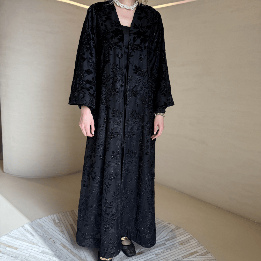 Velvet Shine Abaya