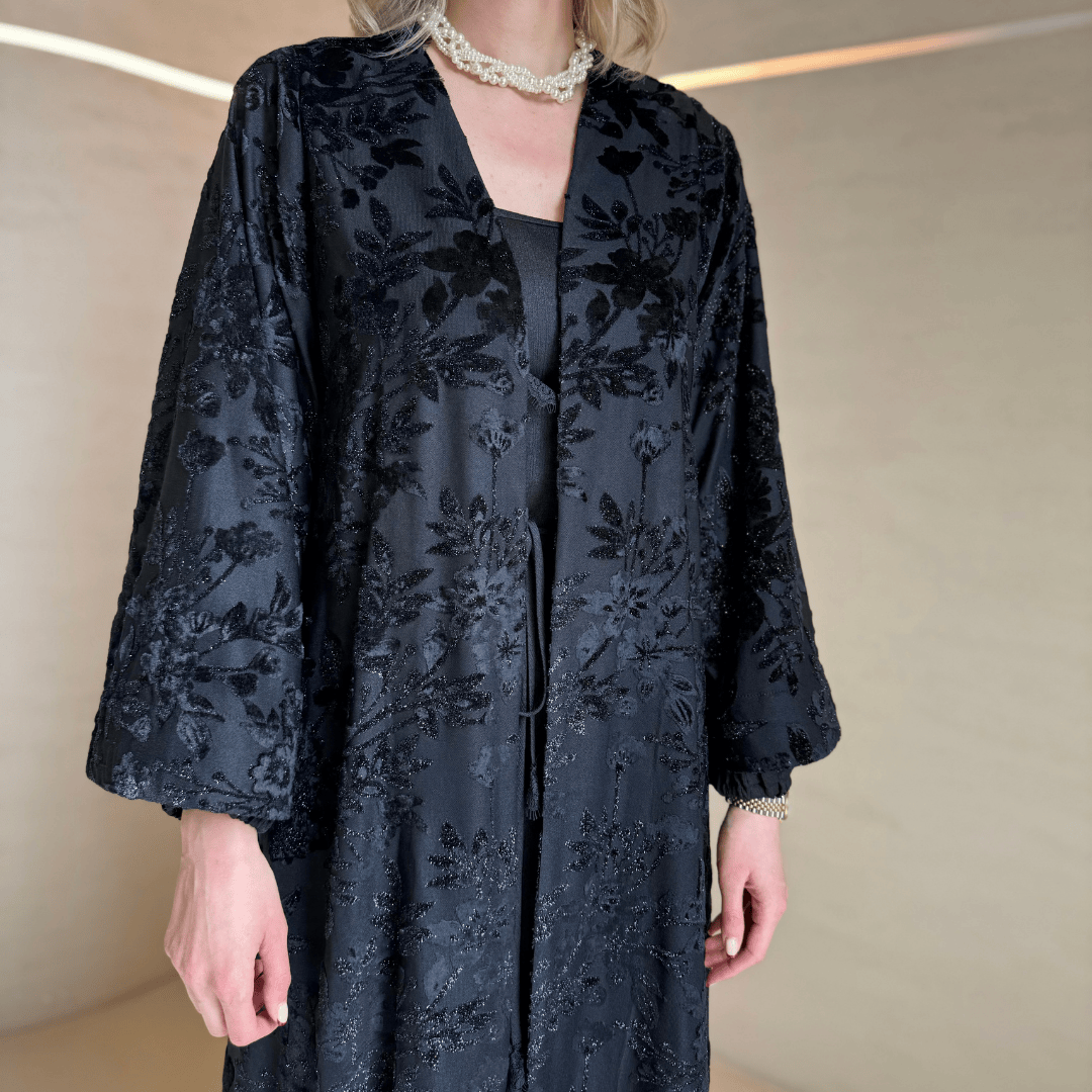 Velvet Shine Abaya