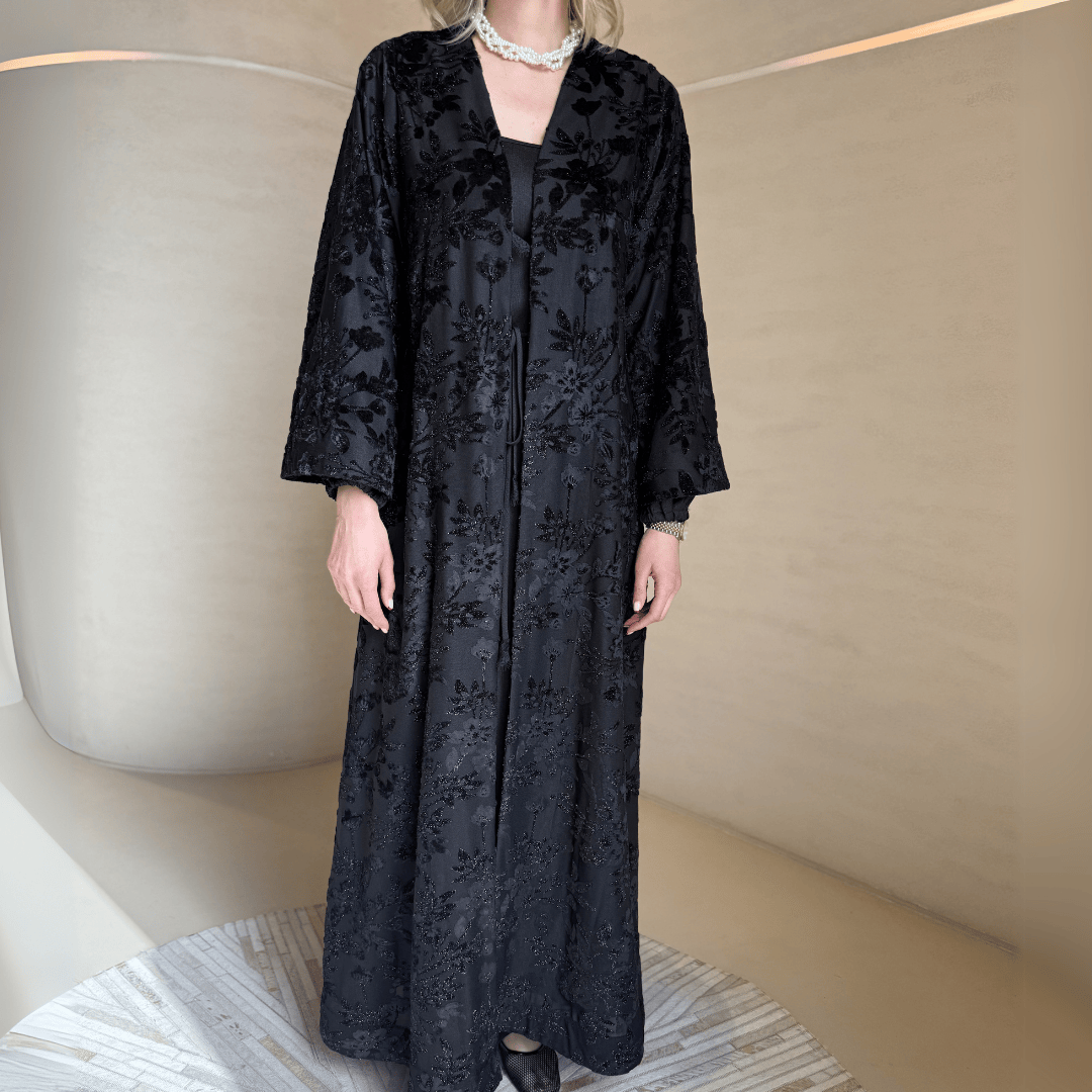 Velvet Shine Abaya
