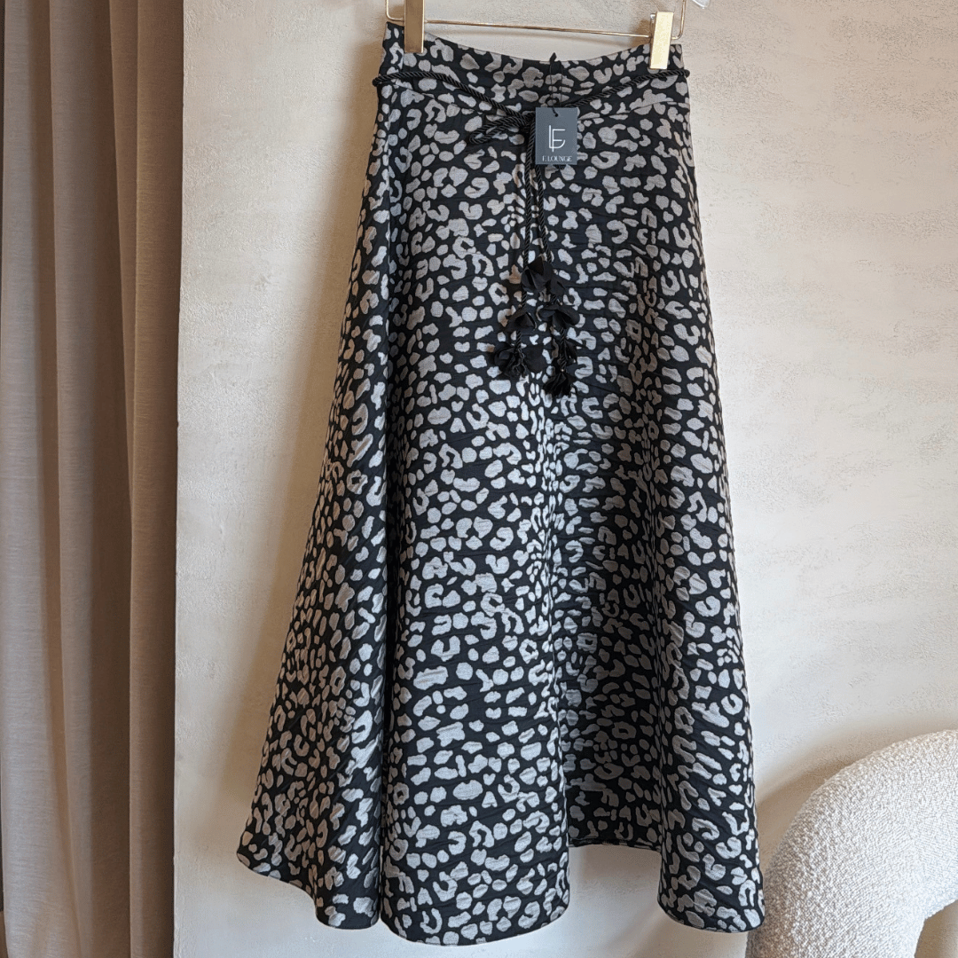Tiger Printed Skirt